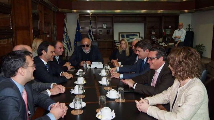 Συνάντηση Εργασίας του Διοικητικού Συμβουλίου της Ένωσης με τον Υπουργό Ναυτιλίας και Νησιωτικής Πολιτικής, κ. Παναγιώτη Κουρουμπλή
