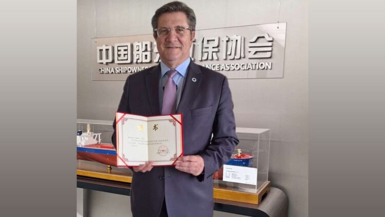 Εκλογή του Προέδρου της Ένωσης ως Αναπληρωτή Διευθυντή της 2ης Επιτροπής Χρηματοδότησης Ναυτιλίας του China Institute of Navigation.